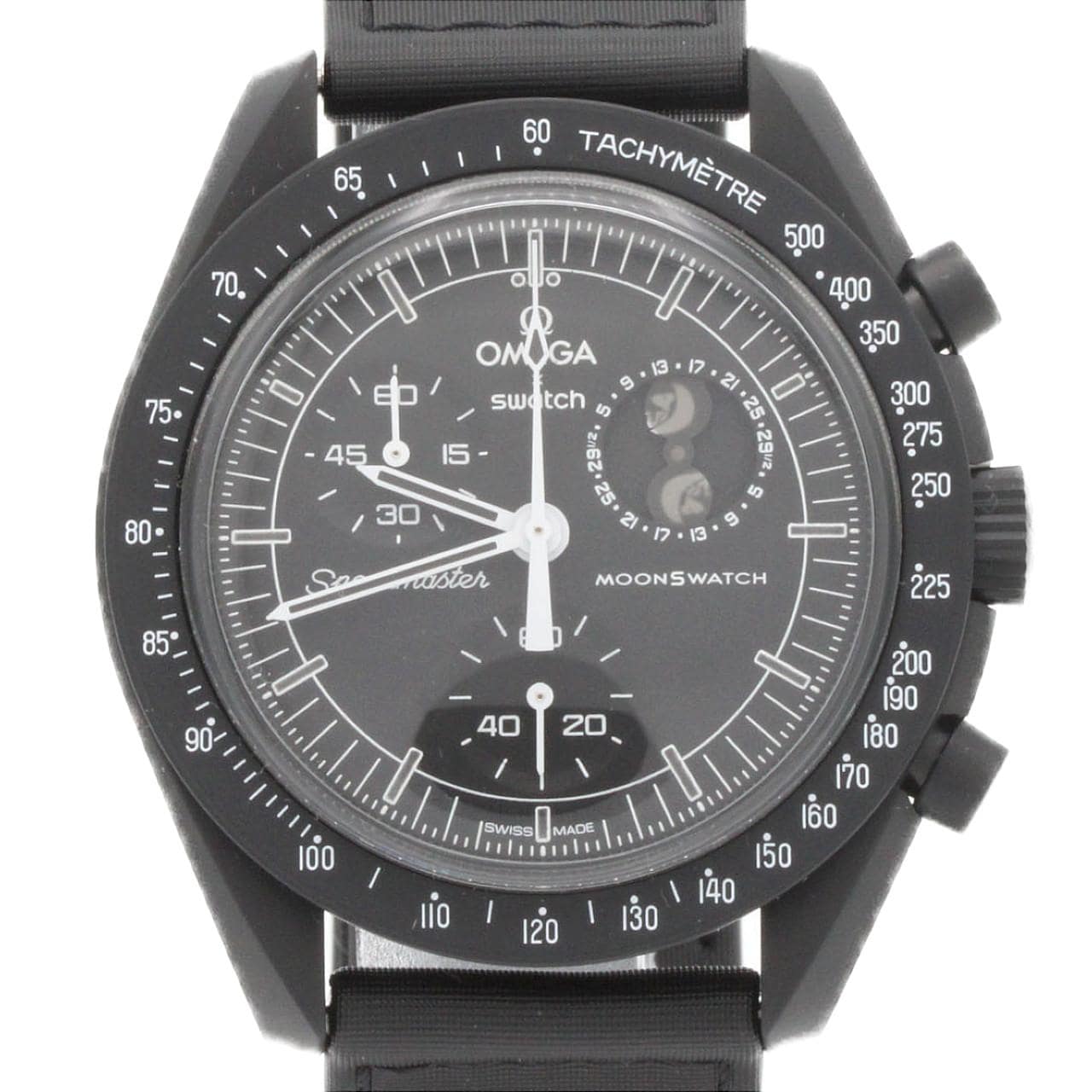 スウォッチ スウォッチxオメガ ミッショントゥザムーンフェイズ スヌーピー SO33B700 バイオセラミック クォーツ