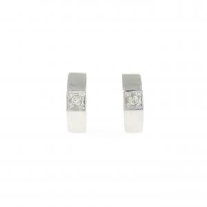 K18WG ダイヤモンド ピアス 0.030CT