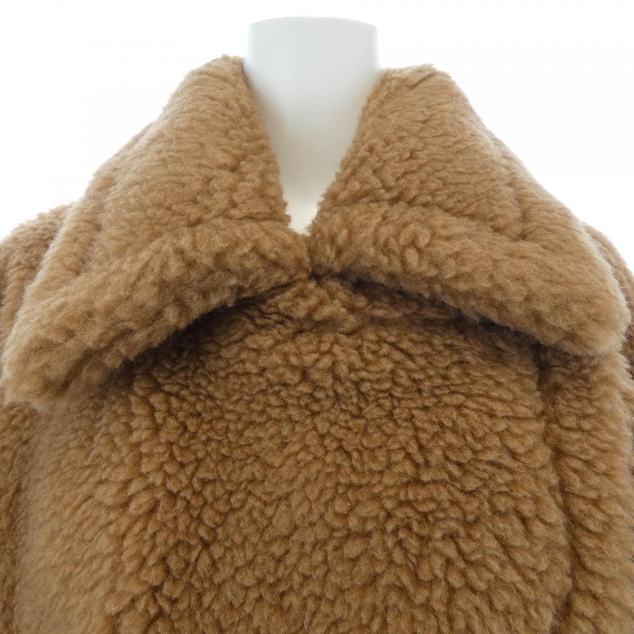 マックスマーラ Max Mara TEBE 473607 テディベア ケープ