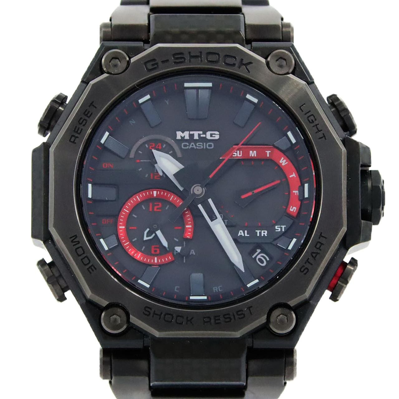 カシオ G-SHOCK･MT-G 電波時計 MTG-B2000YBD-1AJF SSxカーボン ソーラークォーツ