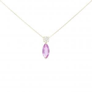 K18YG サファイヤ ネックレス 0.95CT