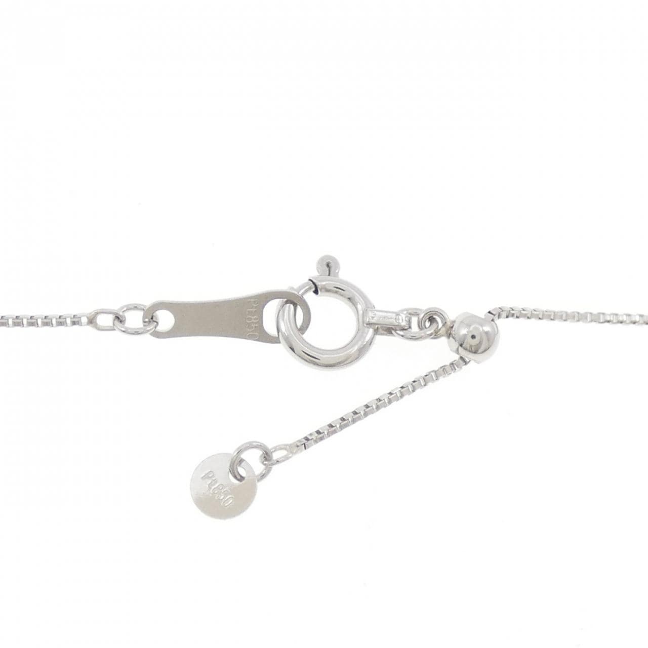 PT900/PT850 ダイヤモンド ネックレス 0.10CT