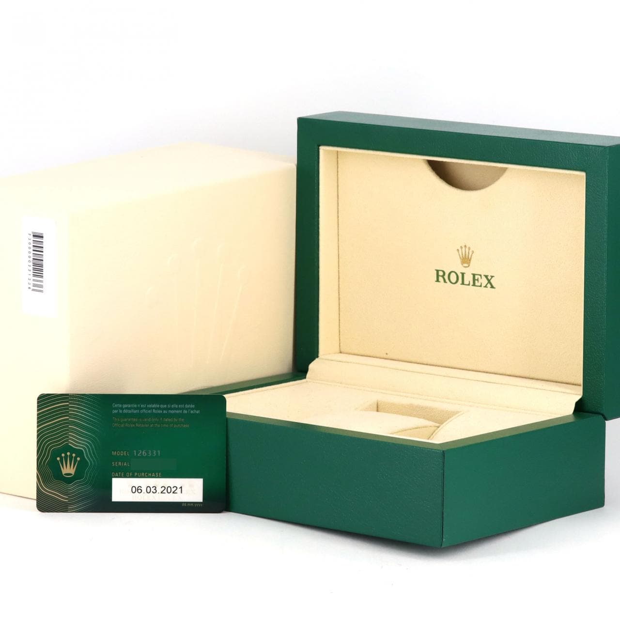 ROLEX Datejust 126331G SSxPG Automatic Random Number
