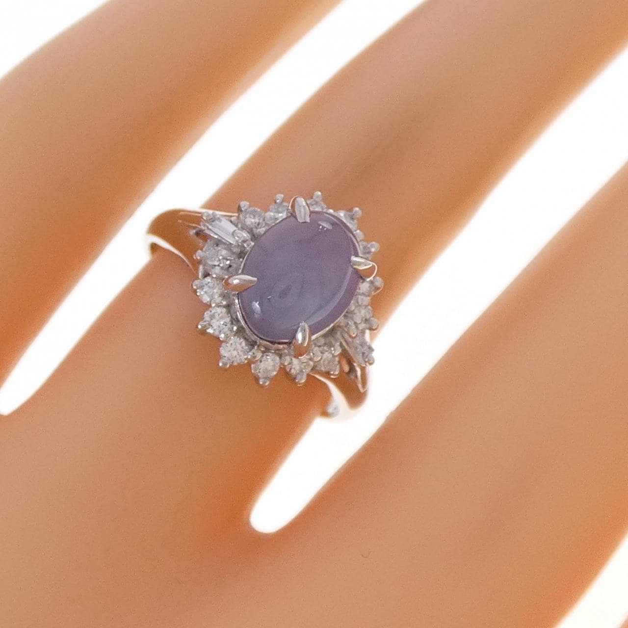 PT900 スターサファイヤ リング 2.79CT