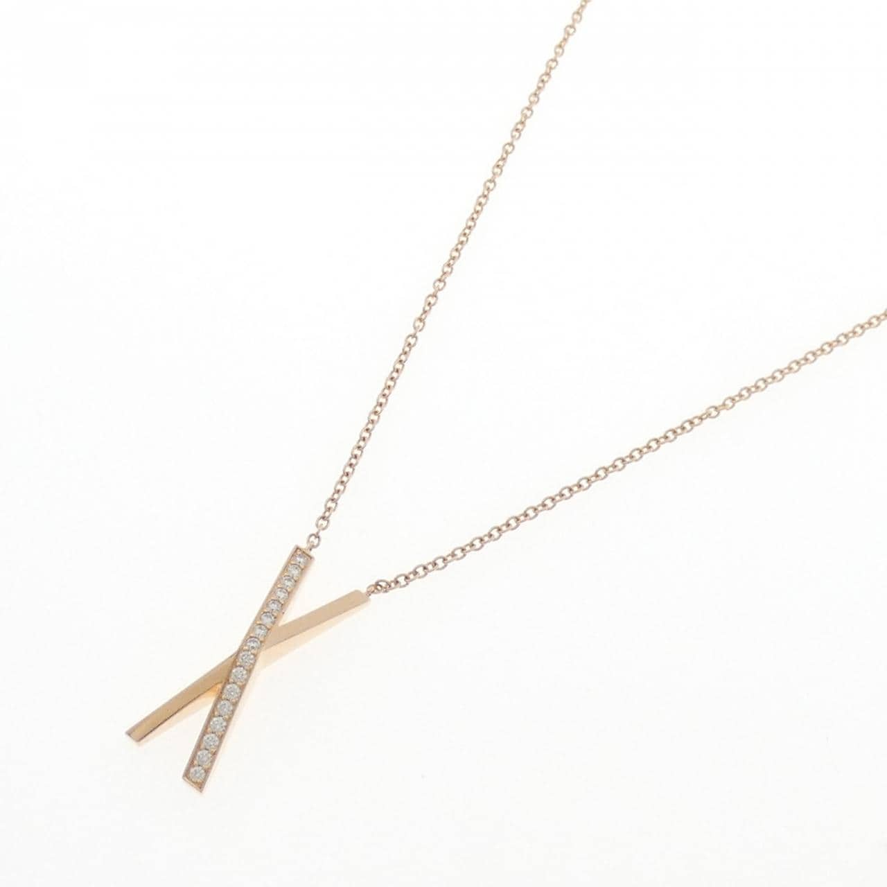 ティファニー アトラス X ラージ ネックレス 0.19CT