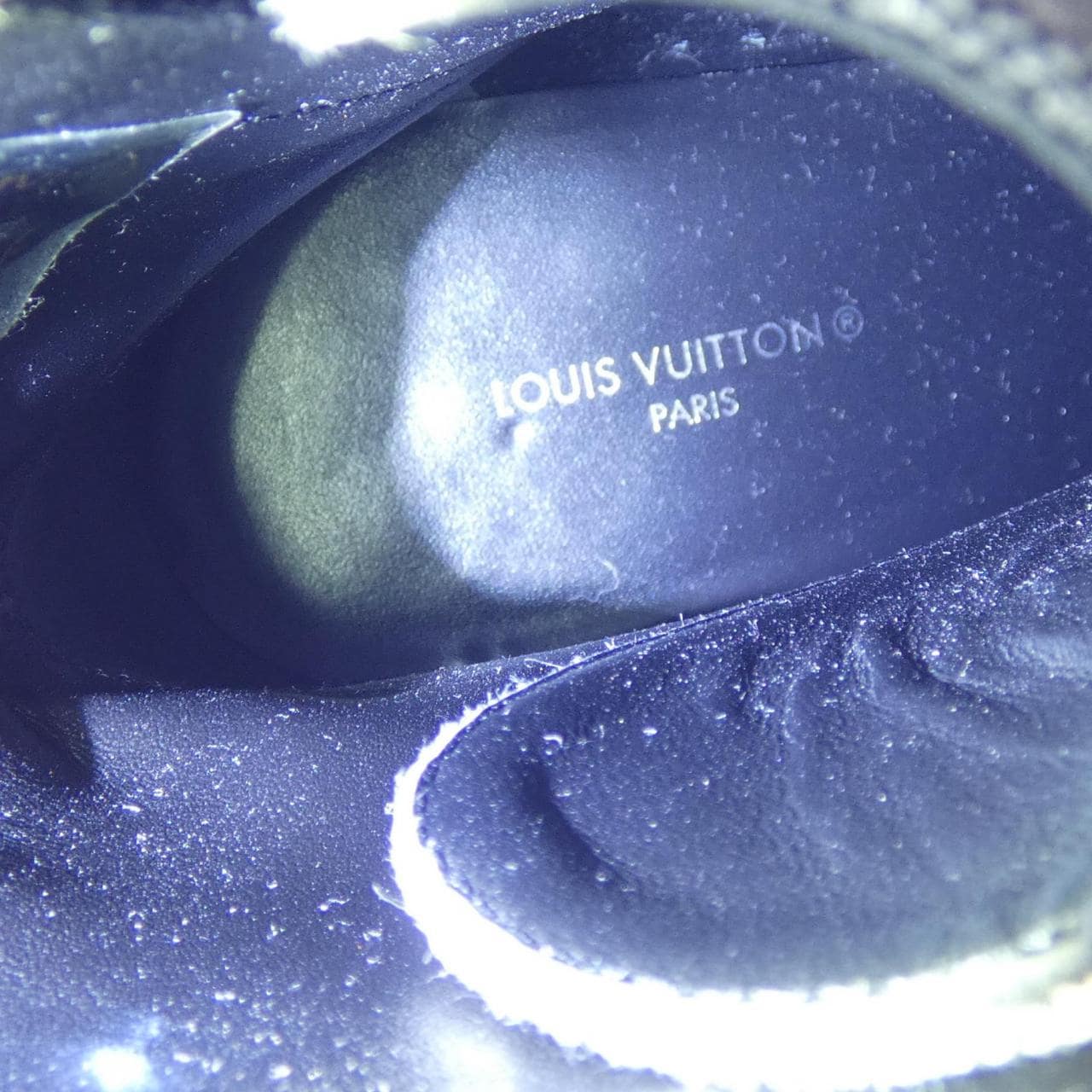 ルイヴィトン LOUIS VUITTON モノグラムデニム スタートレイルライン ブーツ