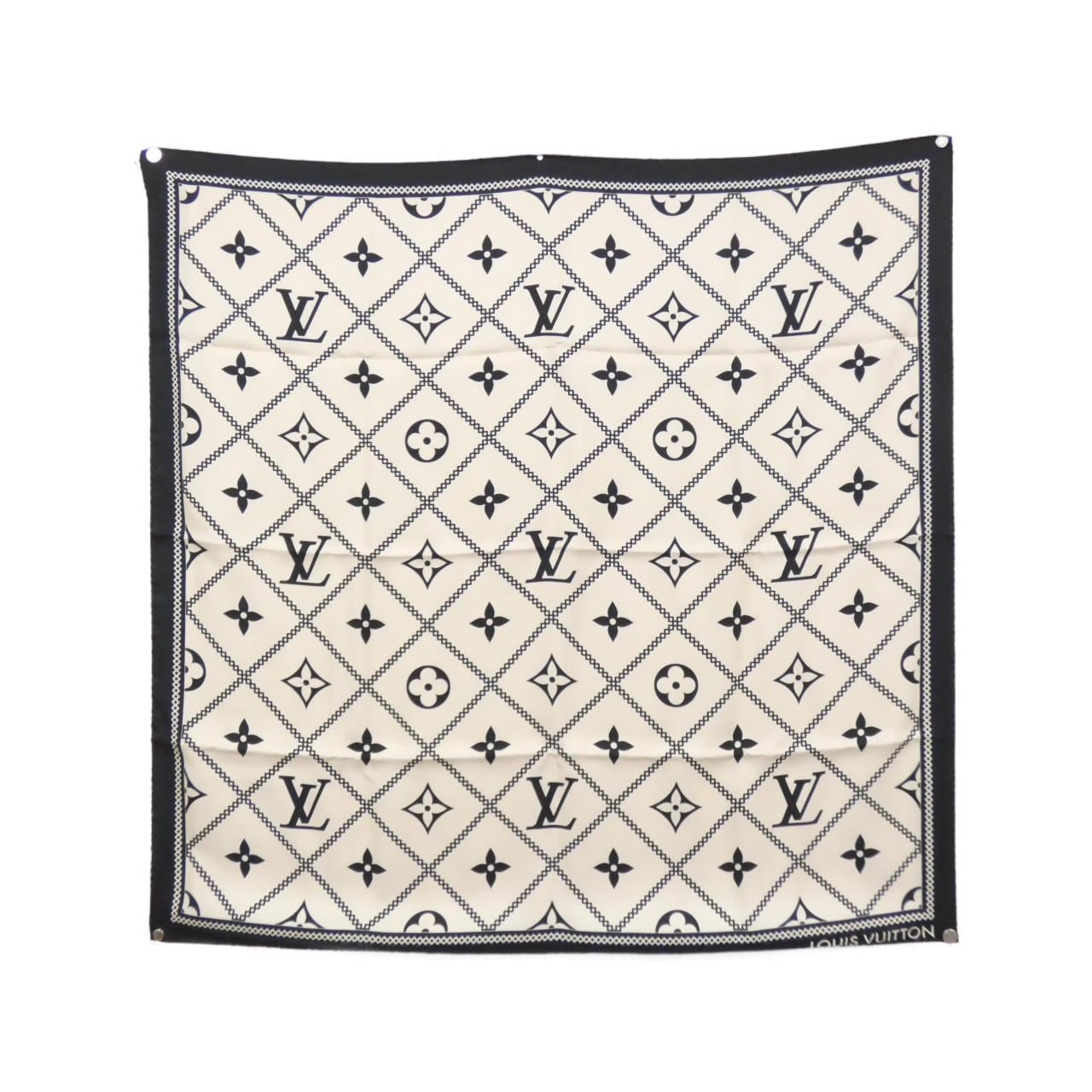 LOUIS VUITTON Carre Croisillon M77455 Scarf