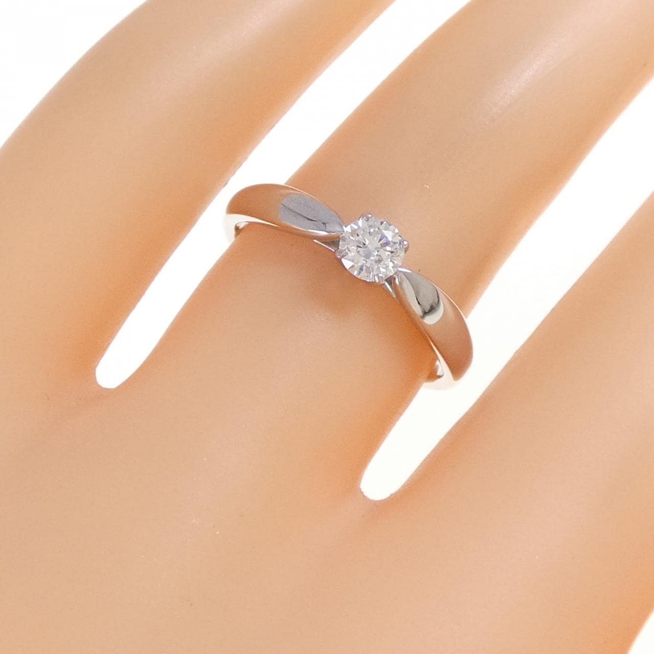 ティファニー ハーモニー リング 0.22CT I VS1 3EXT