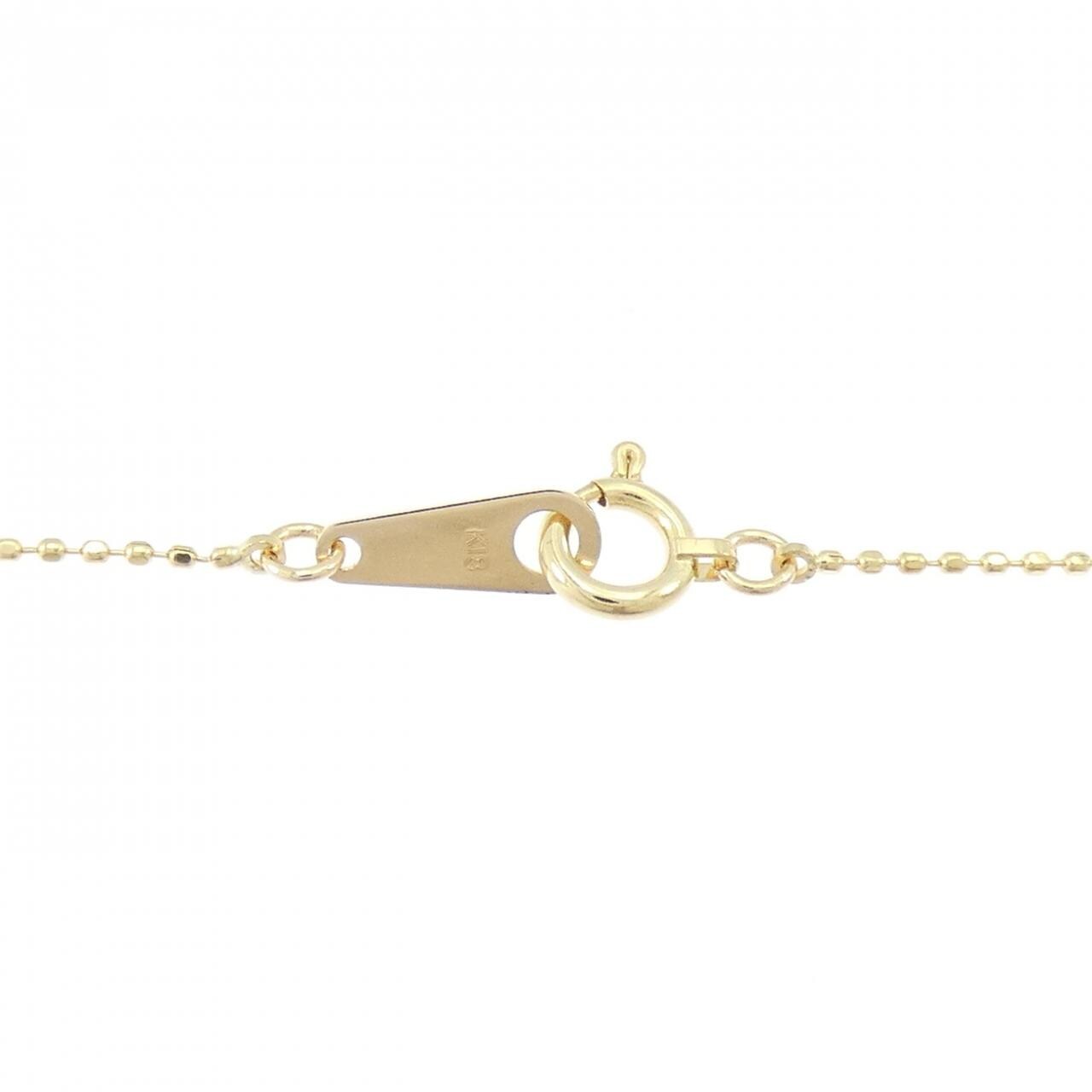 K18YG ダイヤモンド ネックレス 0.15CT
