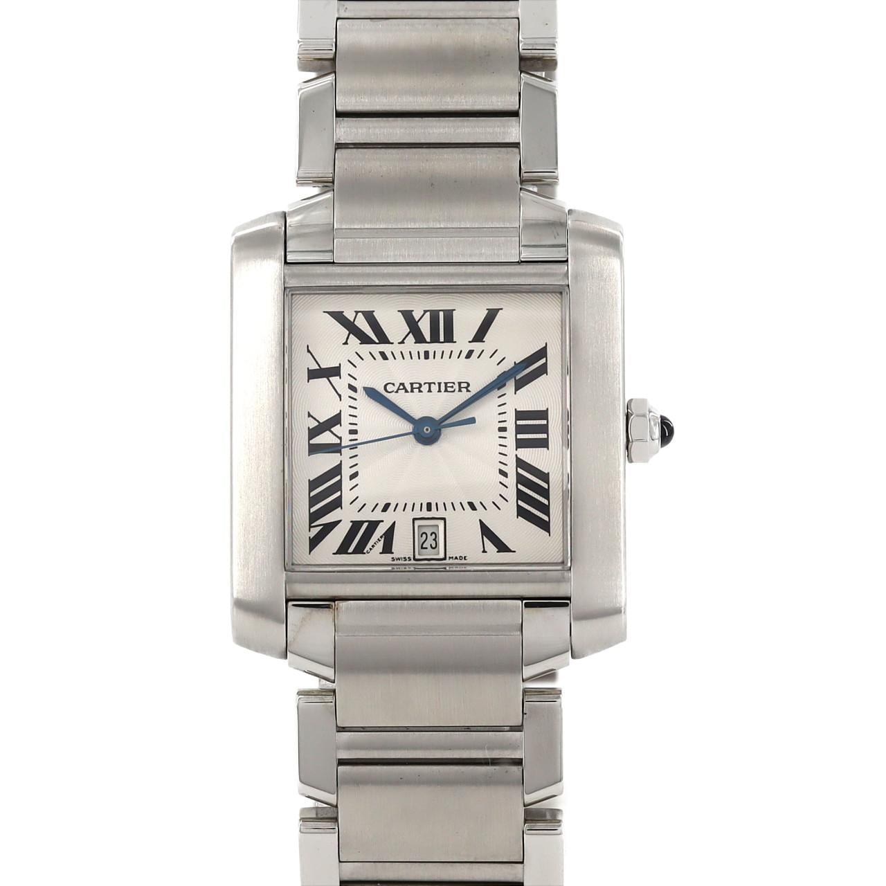 Cartier Tank Française LM W51002Q3 SS Automatic