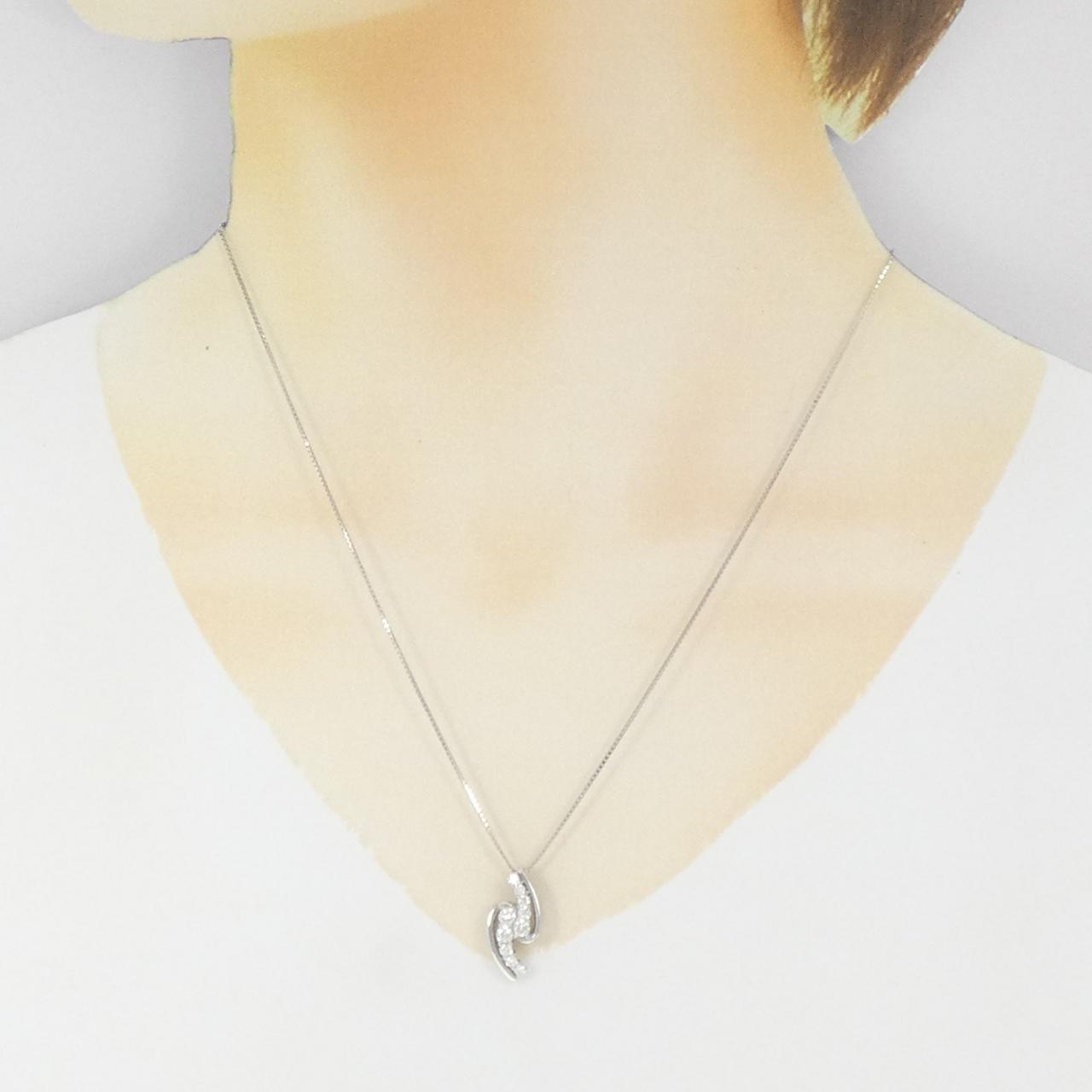 PT900/PT850 ダイヤモンド ネックレス 0.50CT