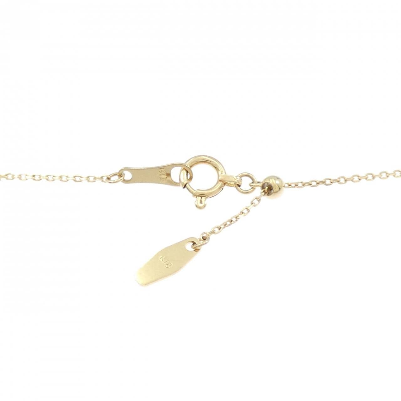 【新品】K18YG ダイヤモンド ネックレス 0.212CT G SI2 Good