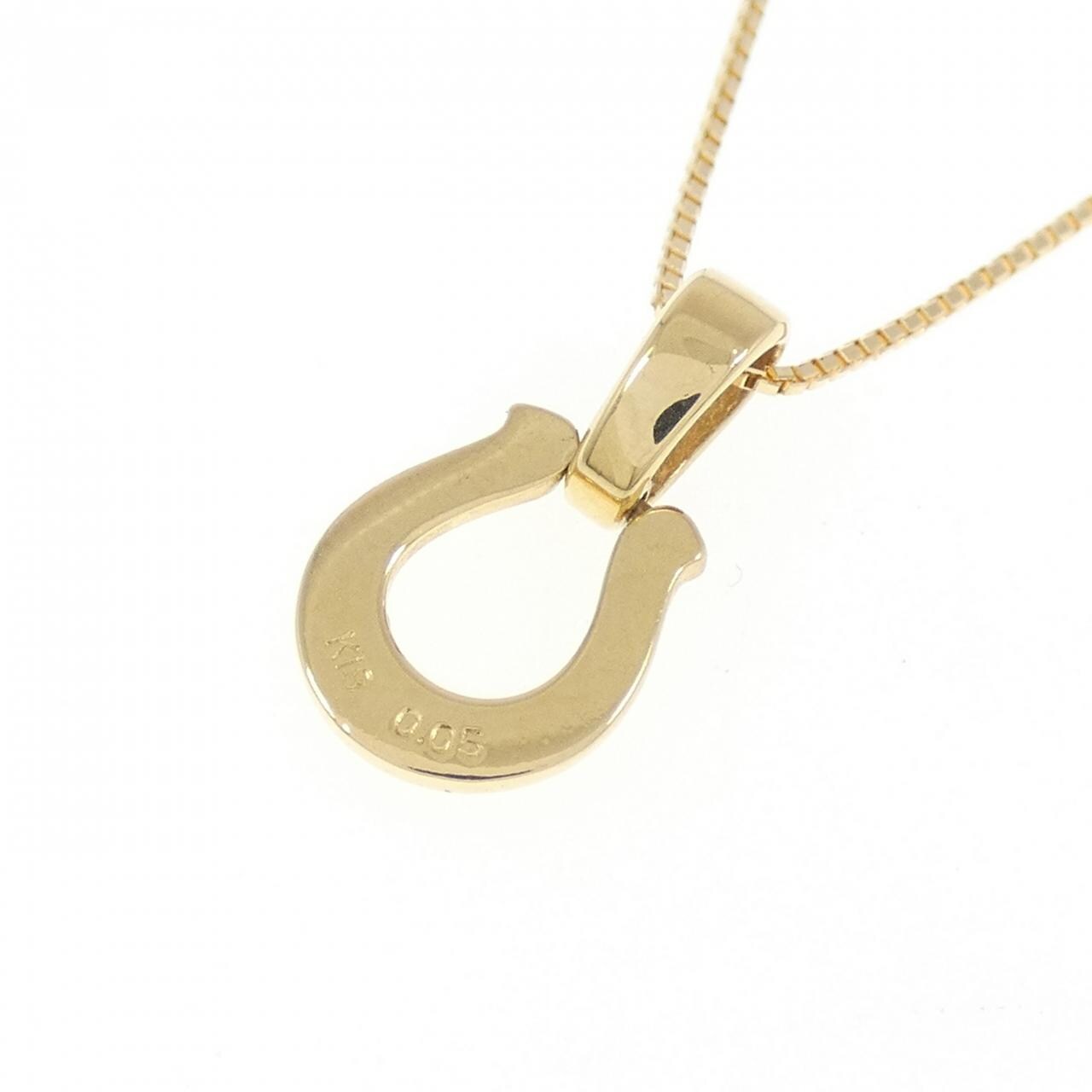K18YG ダイヤモンド ネックレス 0.05CT