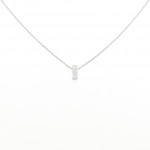 K18WG ダイヤモンド ネックレス 0.11CT
