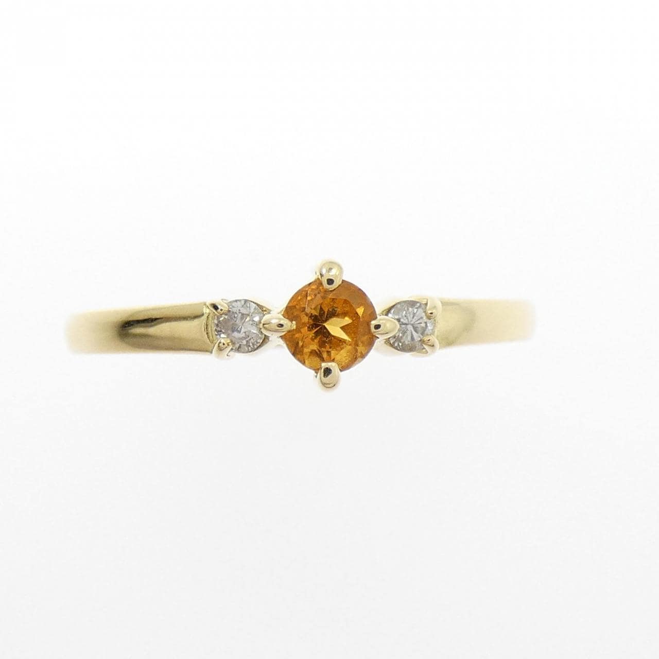 K18YG シトリン リング