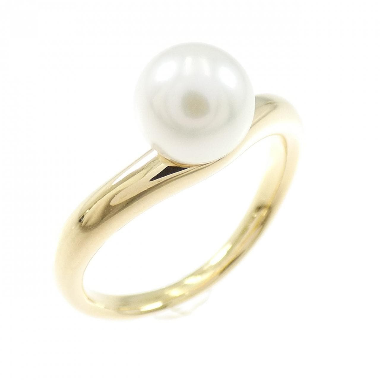 K18YG アコヤパール リング 6.5mm