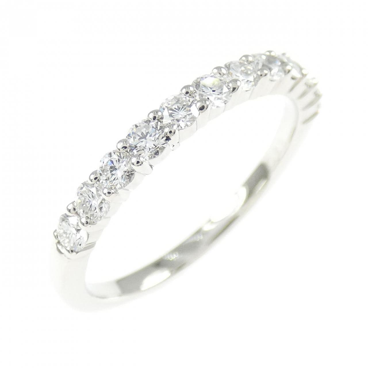 PT900 ハーフエタニティ ダイヤモンド リング 0.48CT