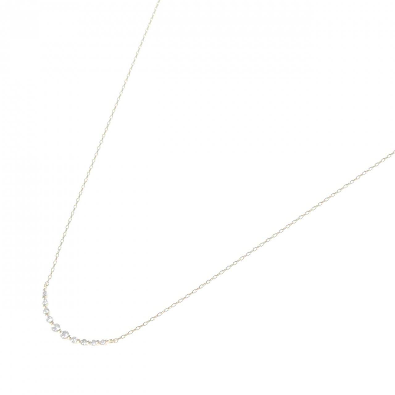 K10YG ダイヤモンド ネックレス