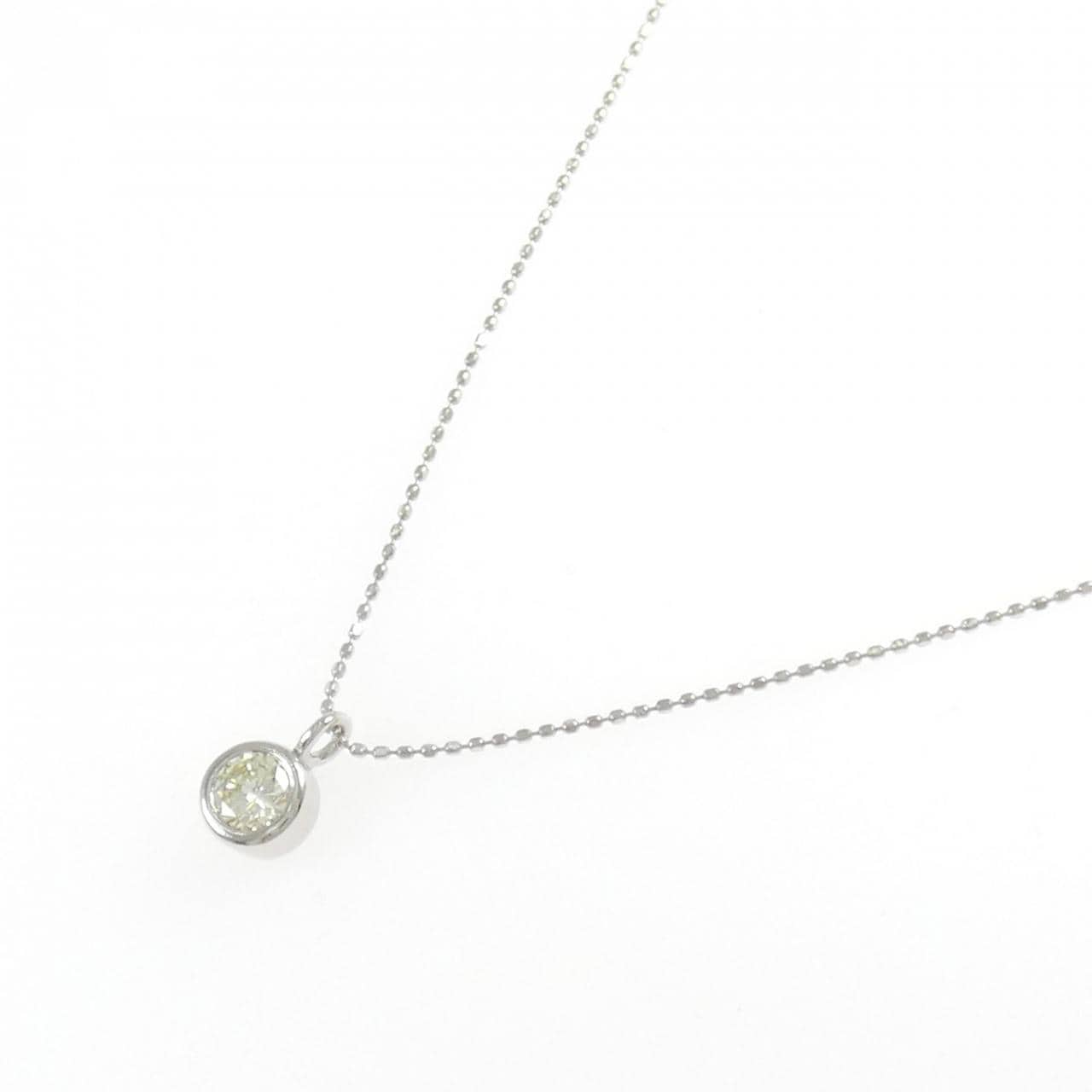 PT900/PT850 ダイヤモンド ネックレス 0.30CT