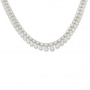 PT900/PT850 ダイヤモンド ネックレス 5.00CT