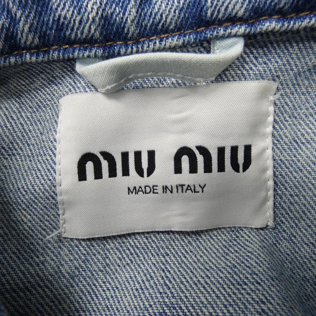 ミュウミュウ MIU MIU デニムジャケット
