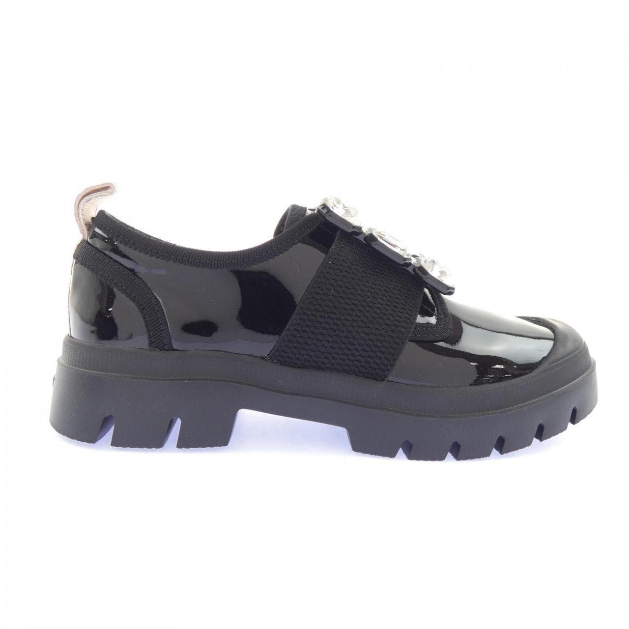 ロジェヴィヴィエ ROGER VIVIER ウォーキーヴィヴストラスバックルパテント スニーカー