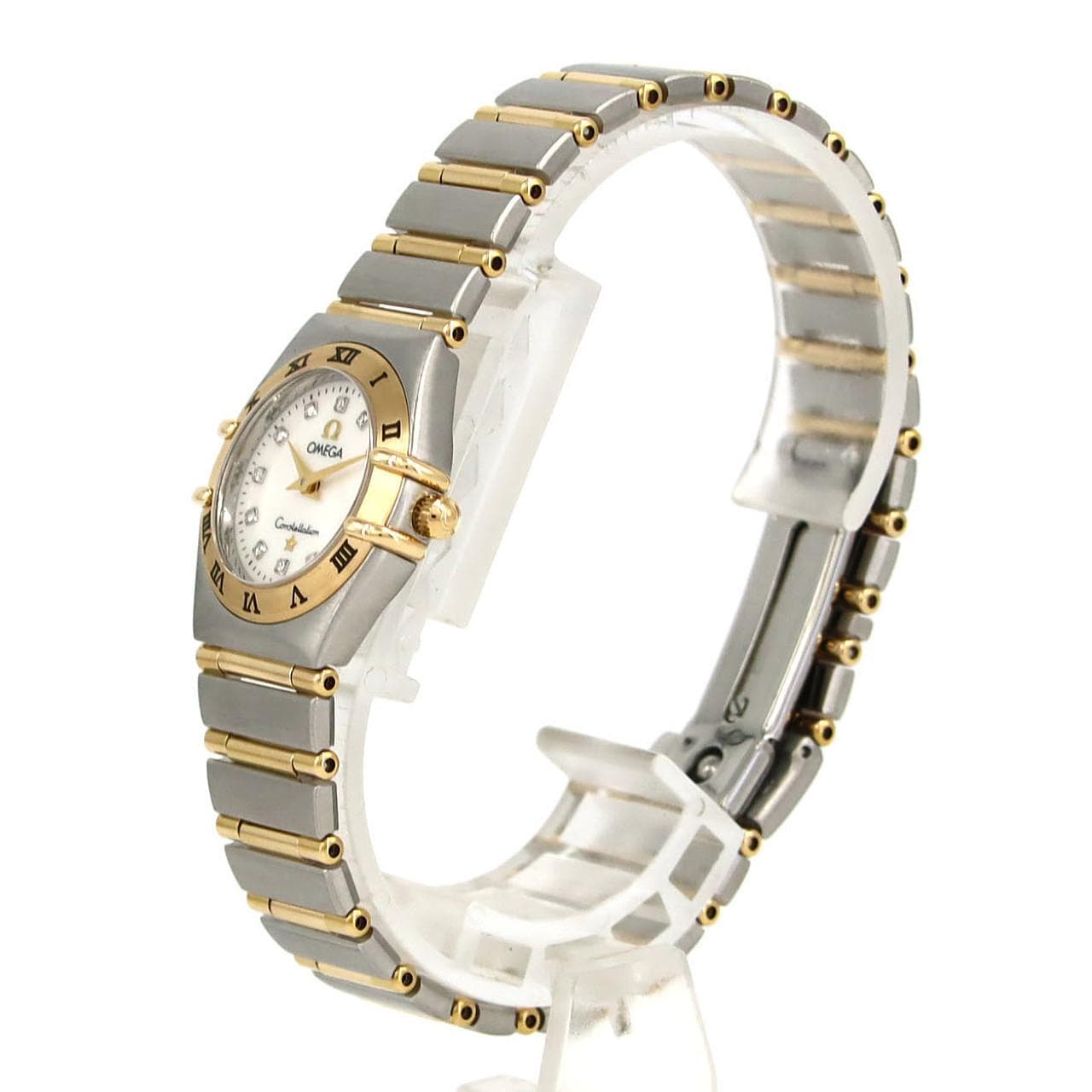 オメガ コンステレーションミニ コンビ･12P 1262.75 SSxYG クォーツ