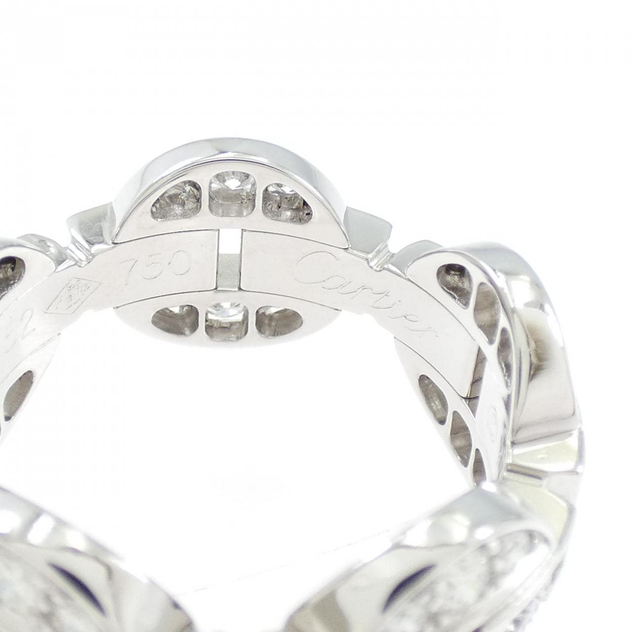 カルティエ イマリア フルダイヤ リング