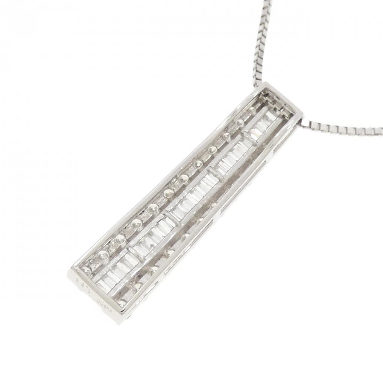 PT900/PT850 ダイヤモンド ネックレス 1.55CT