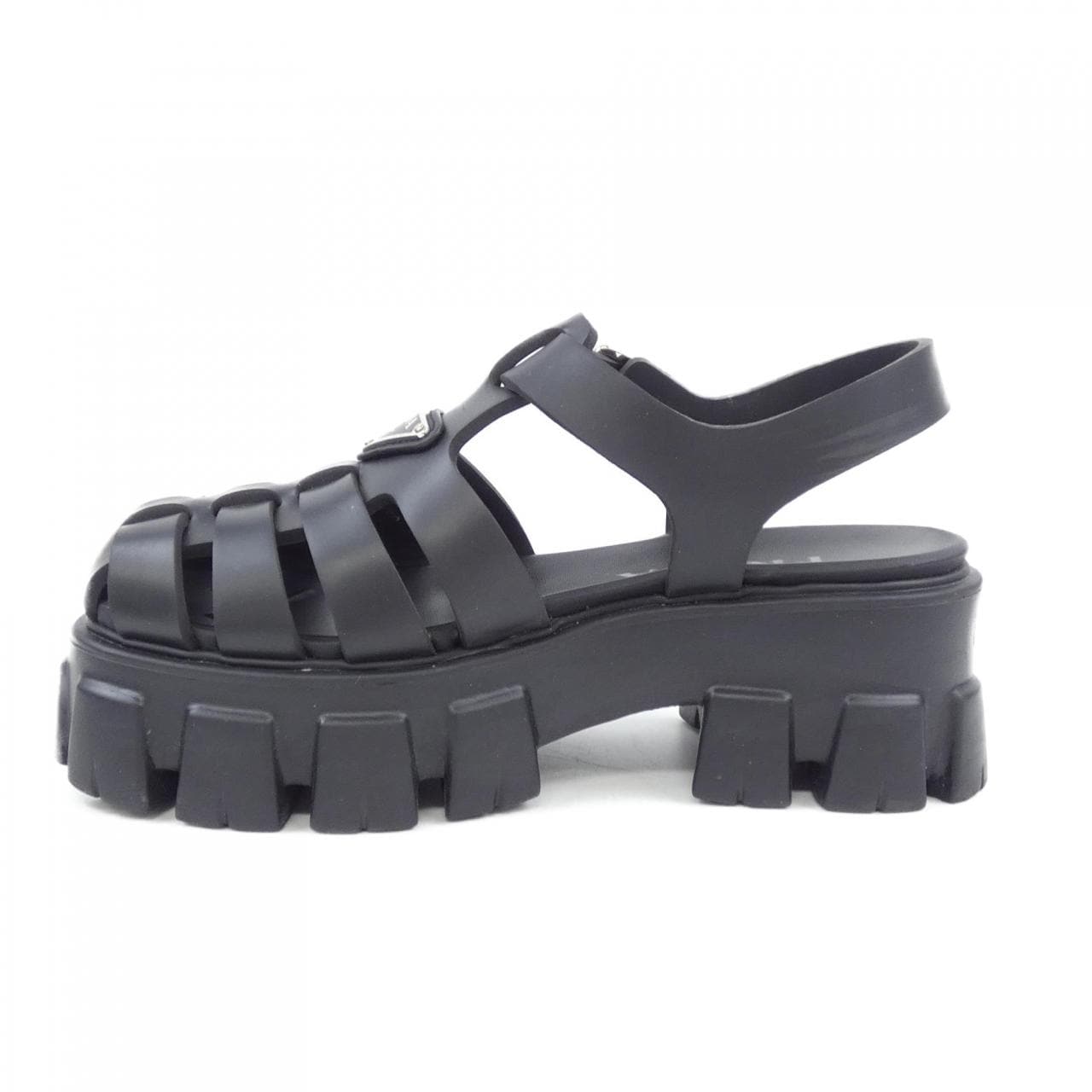 プラダ PRADA トライアングルロゴ モノリス 1X853M フォームラバー サンダル