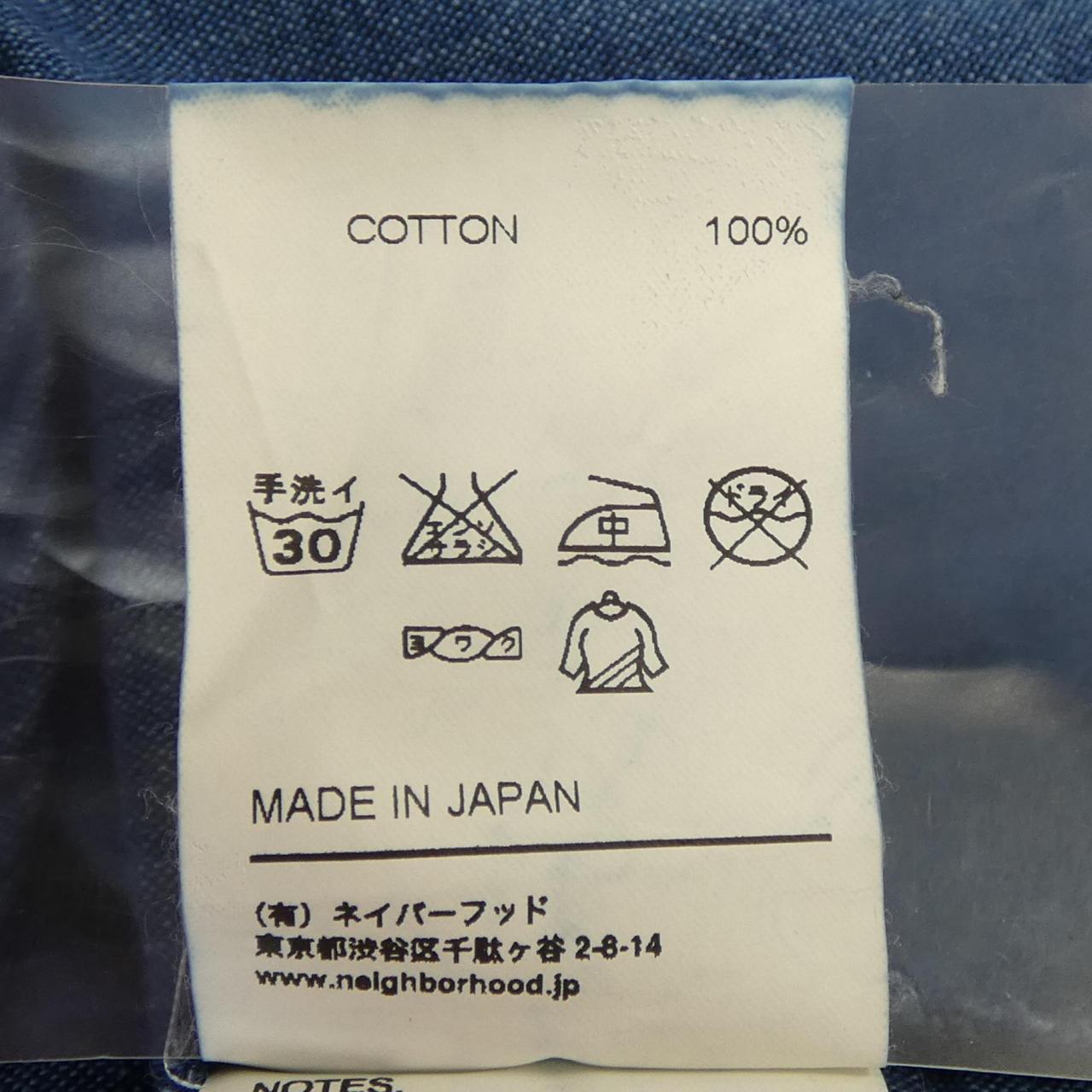 ネイバーフッド NEIGHBORHOOD 152AQNH-SHM06 シャツ