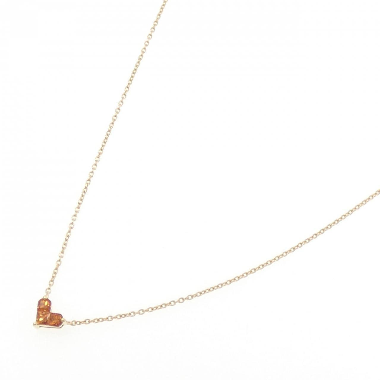 スタージュエリー ミステリアスハート ネックレス 0.25CT