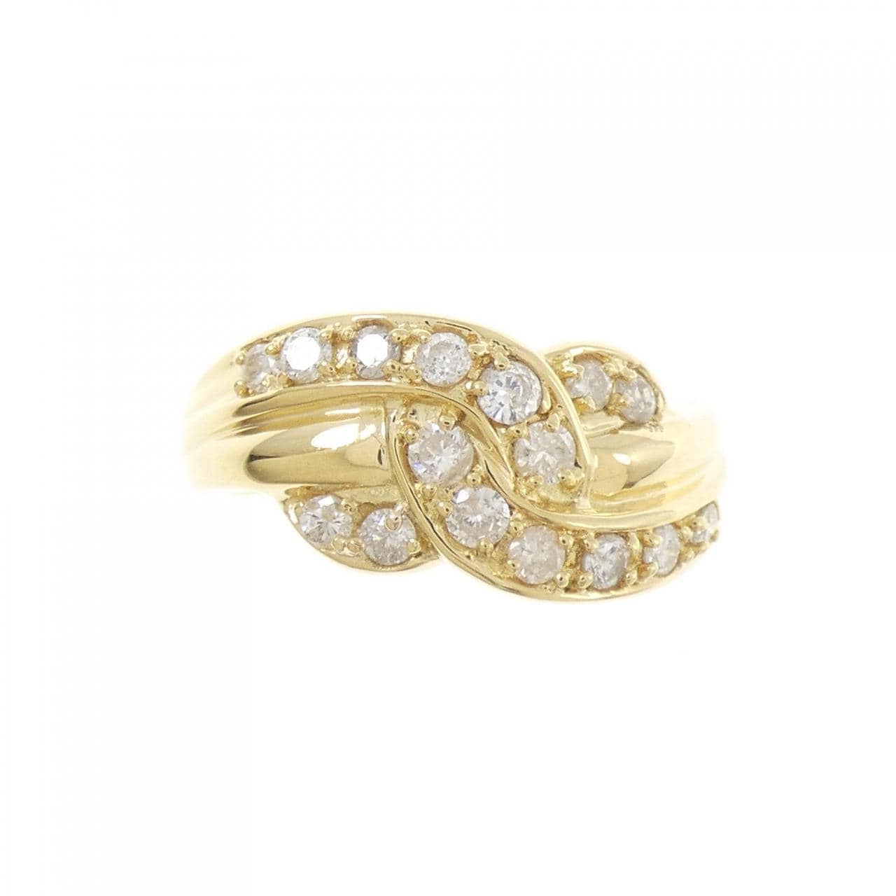 K18YG ダイヤモンド リング 0.50CT