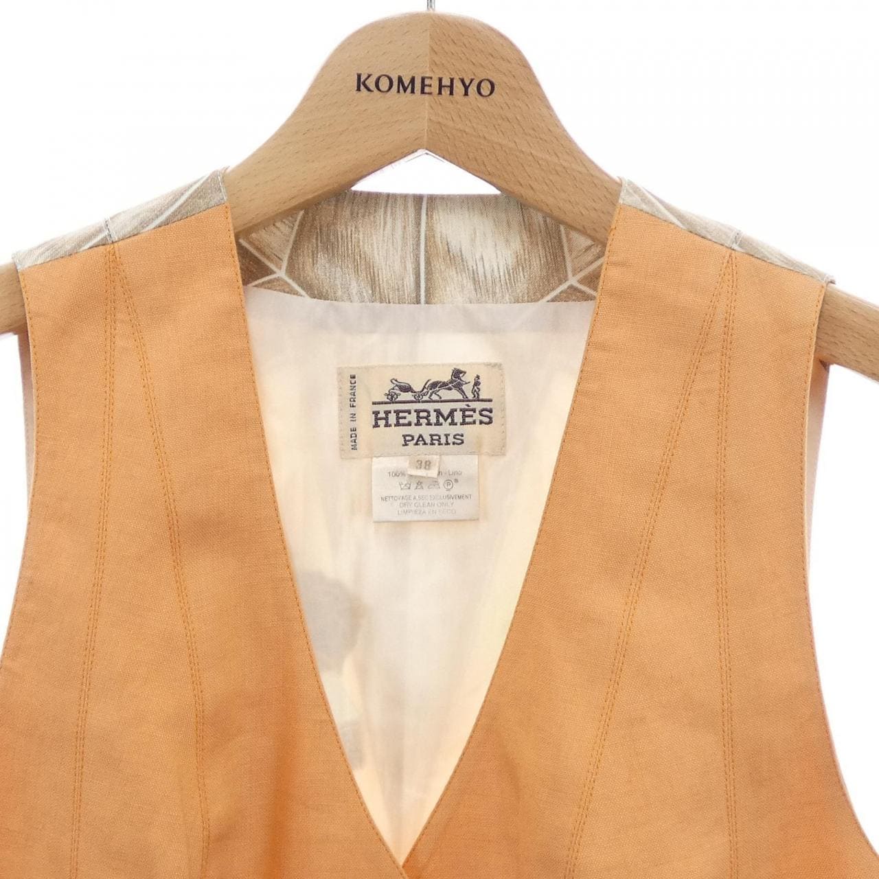 【ヴィンテージ】エルメス HERMES ベスト