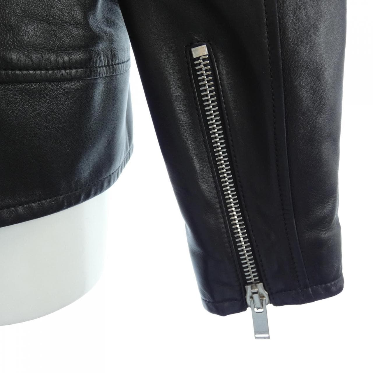 SAINT LAURENT SAINT LAURENT 皮革騎士夾克