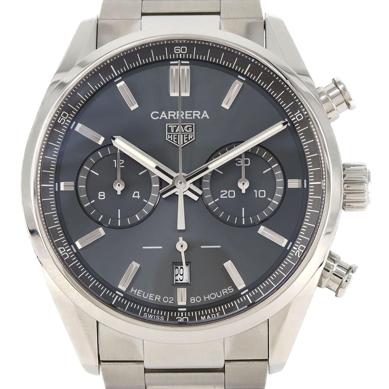 タグ・ホイヤー カレラキャリバーホイヤー02クロノグラフ CBN2012.FC6483 SS 自動巻