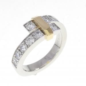 ティファニー バイパス ワイド リング 0.93CT