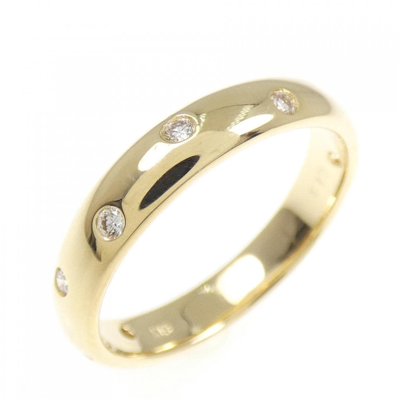 K18YG ダイヤモンド リング 0.13CT