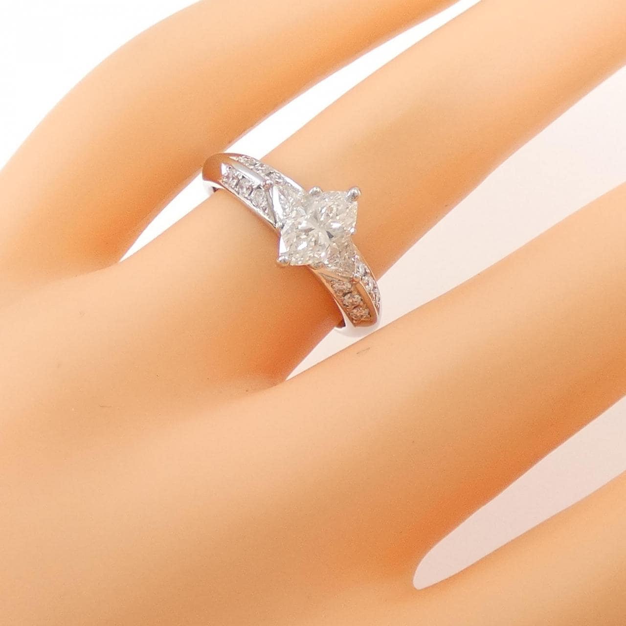 PT ダイヤモンド リング 0.771CT