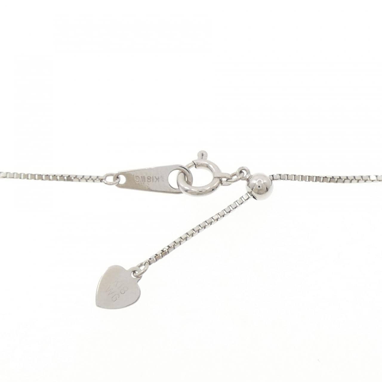 K18PG/K18WG ダイヤモンド ネックレス 0.50CT