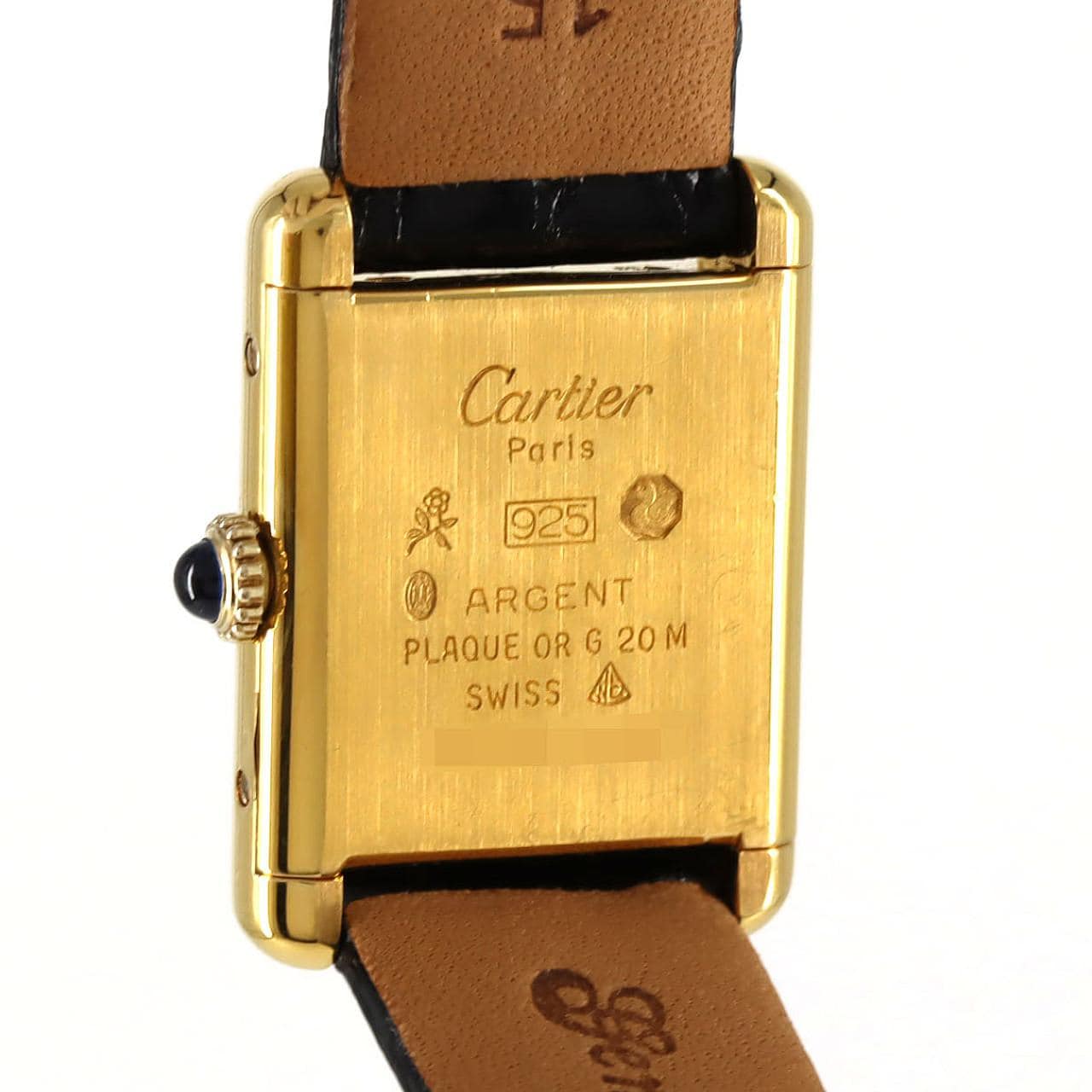 カルティエ マストタンクSM GP 82975713 GP 手巻