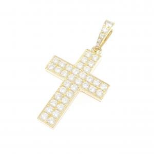 【ヴィンテージ】カルティエ クロア アン モワ クロス ペンダント