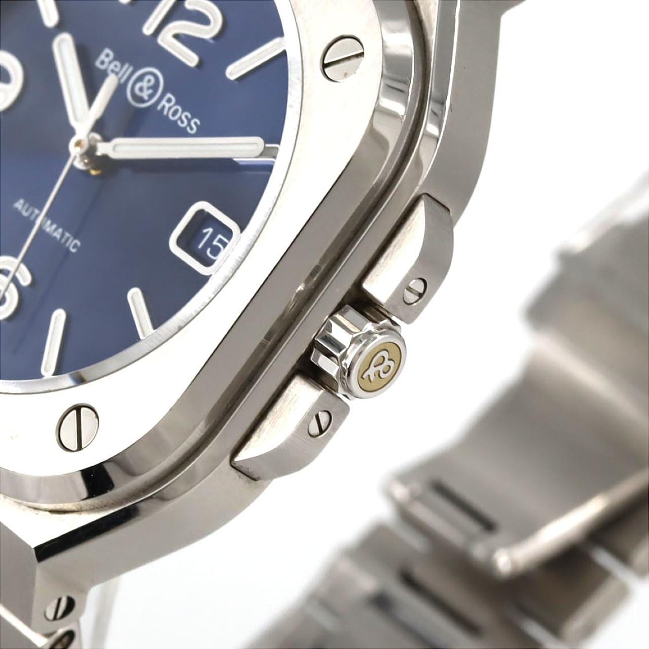 【ノーメンテナンス特価】ベル&ロス BR05ブルースティール BR05A-BLU-ST/SST SS 自動巻