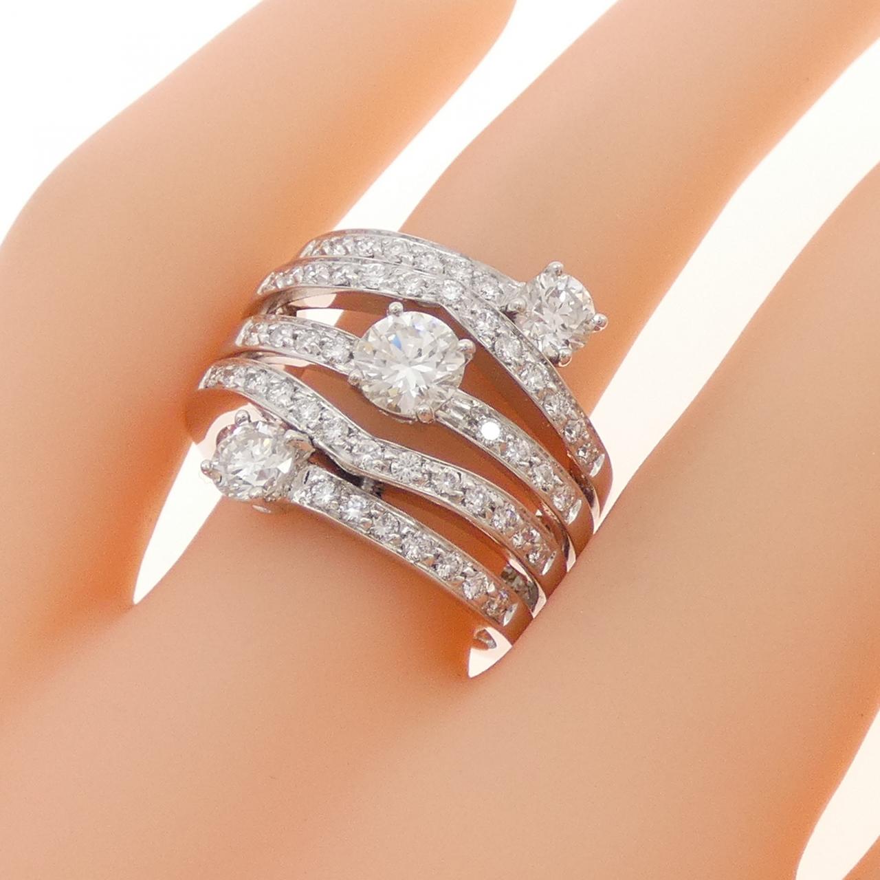 ポンテヴェキオ ダイヤモンド リング 1.613CT