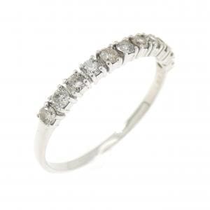K18WG ダイヤモンド リング 0.30CT
