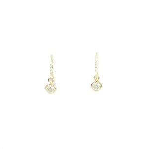 K18YG ダイヤモンド ピアス 0.18CT