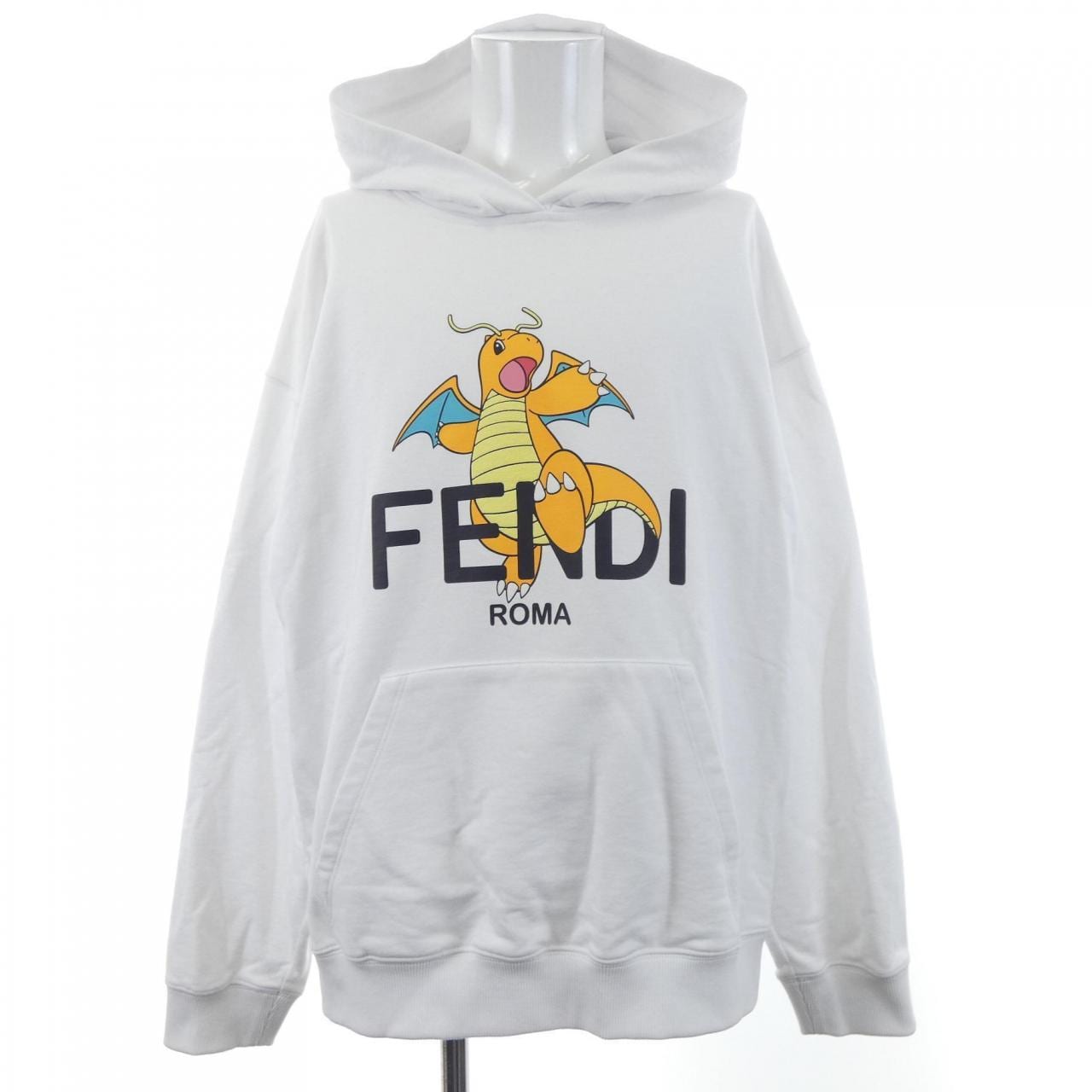 フェンディ FENDI フラグメント FRAGMENT ポケモン POKEMON カイリュ- FY1143 AQJK パーカー