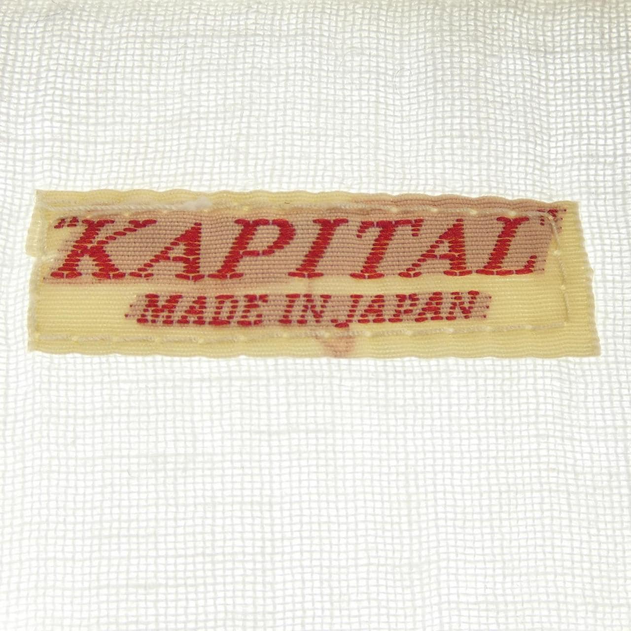 キャピタル KAPITAL シャツ