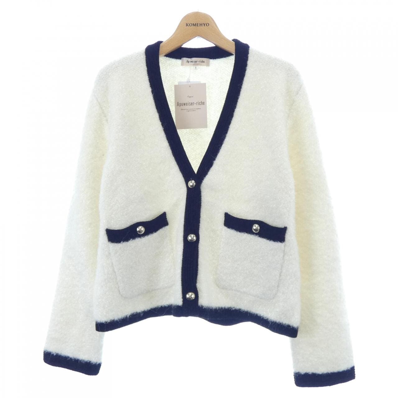 アプワイザーリッシェ Apuweiser-riche カーディガン