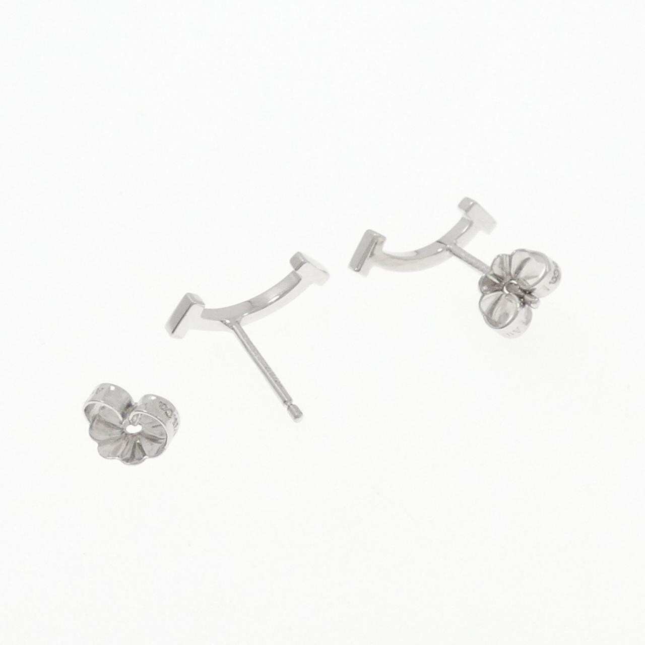 ティファニー Tスマイル ピアス